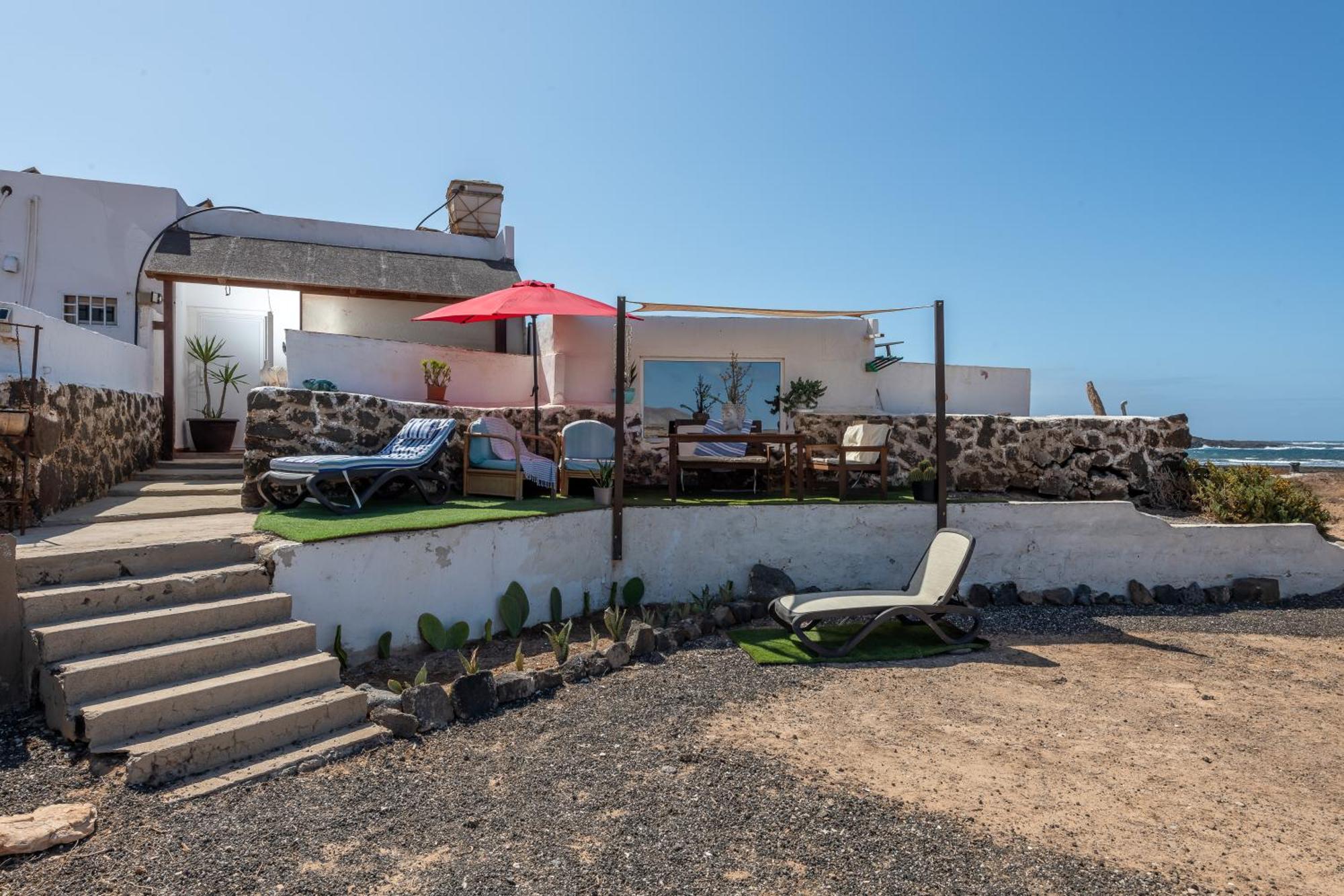 Casa Cueva Apartman La Oliva Kültér fotó