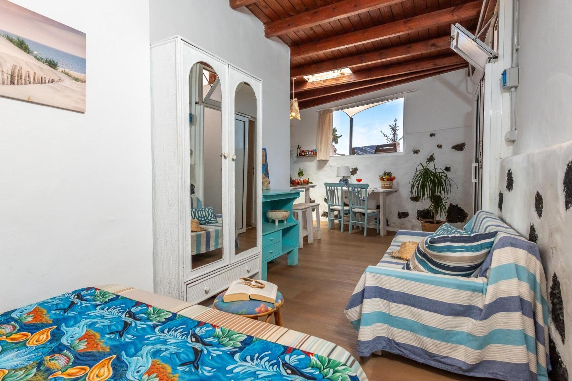 Casa Cueva Apartman La Oliva Kültér fotó